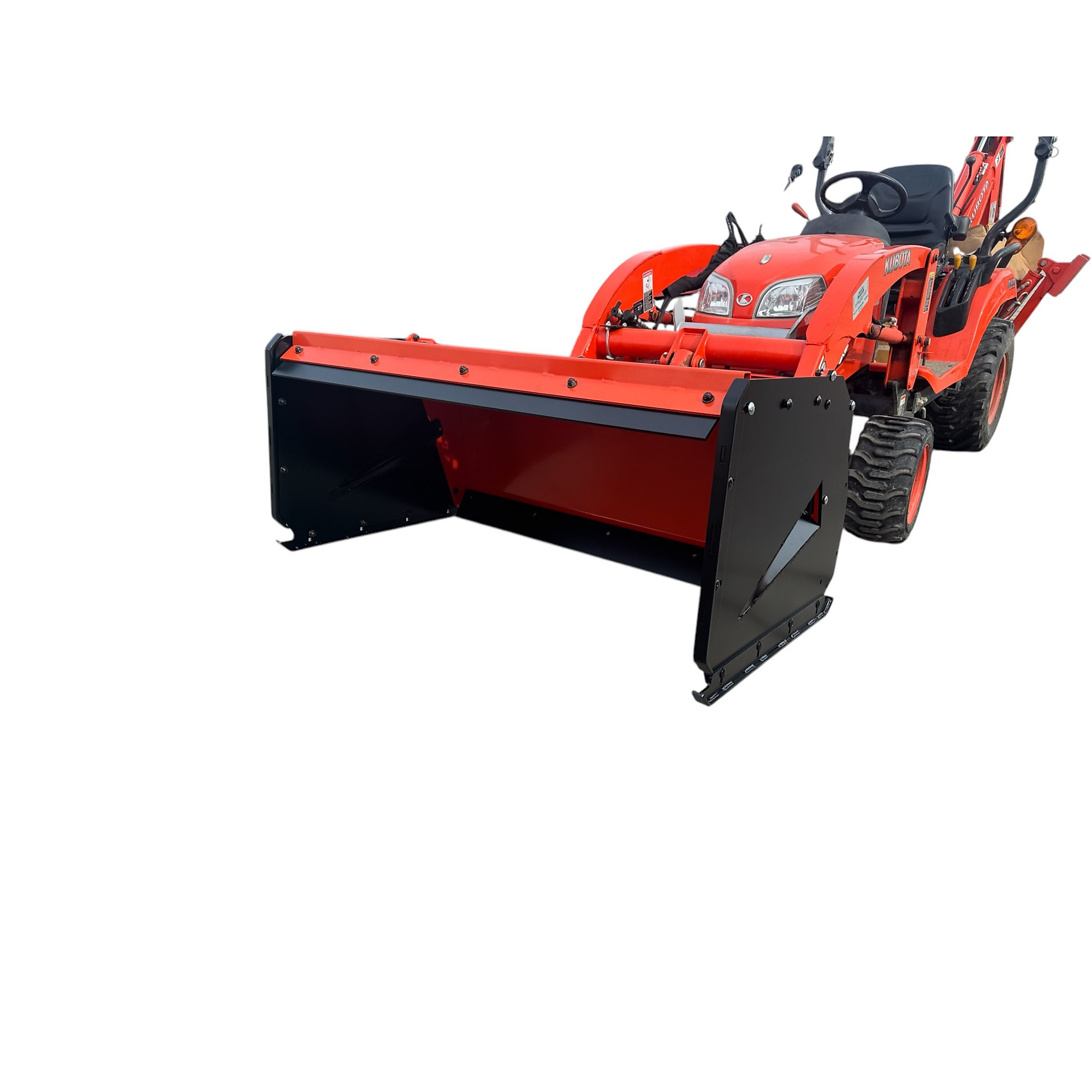 Extreme Metal Products Tractor Snow Pusher — Fits Kubota BX Series, Easy Installation, Model# 15078